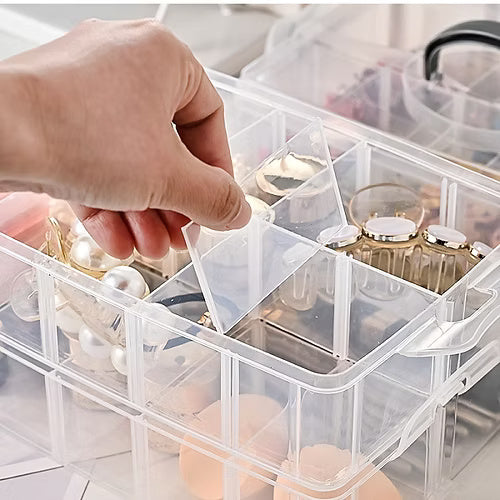 3 Layer 30 Grid Storage Box