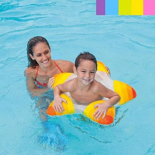 Star Shape Kids Swimming Ring Seat Boat(Random)