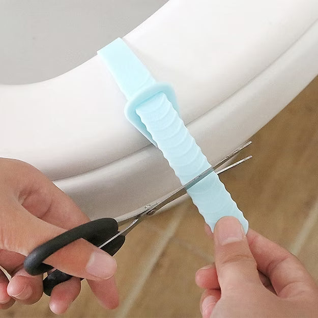 4 Pcs Toilet Seat Lifter Band