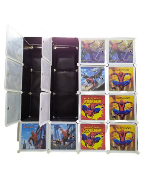 16 Cubes Diy Spider Wardrobe Cabinet