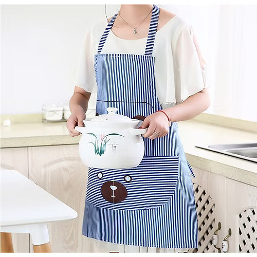 Bear Print Apron