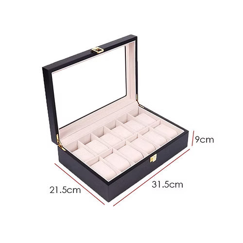 12 Slot Watch Box