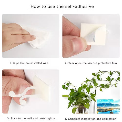 30 Pcs Plant Climbing Fixing Clip Large Size