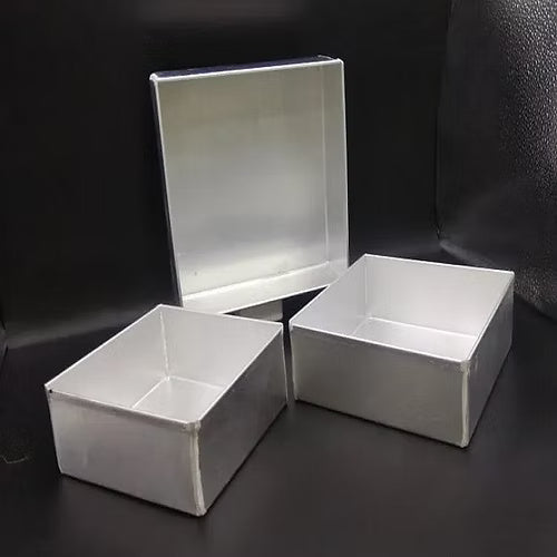 Aluminium Square Cake Mould (S, M, L)