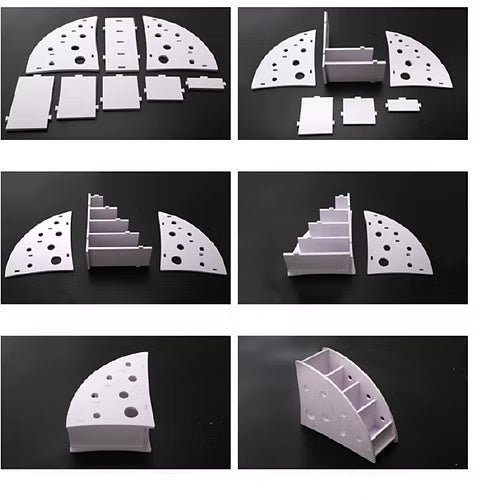 4 Compartment MDF Remote Stand