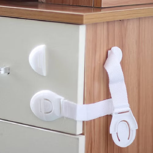4 Pcs Drawer Safety Lock