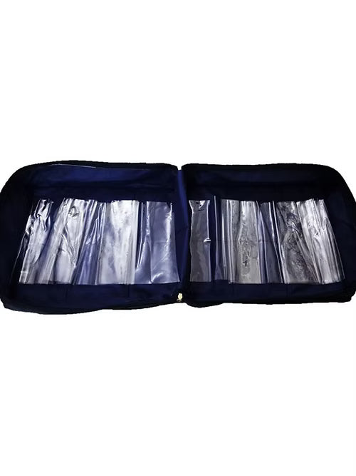 6 Pair Shoes Storage Travel Tote Bag (Random Colour)