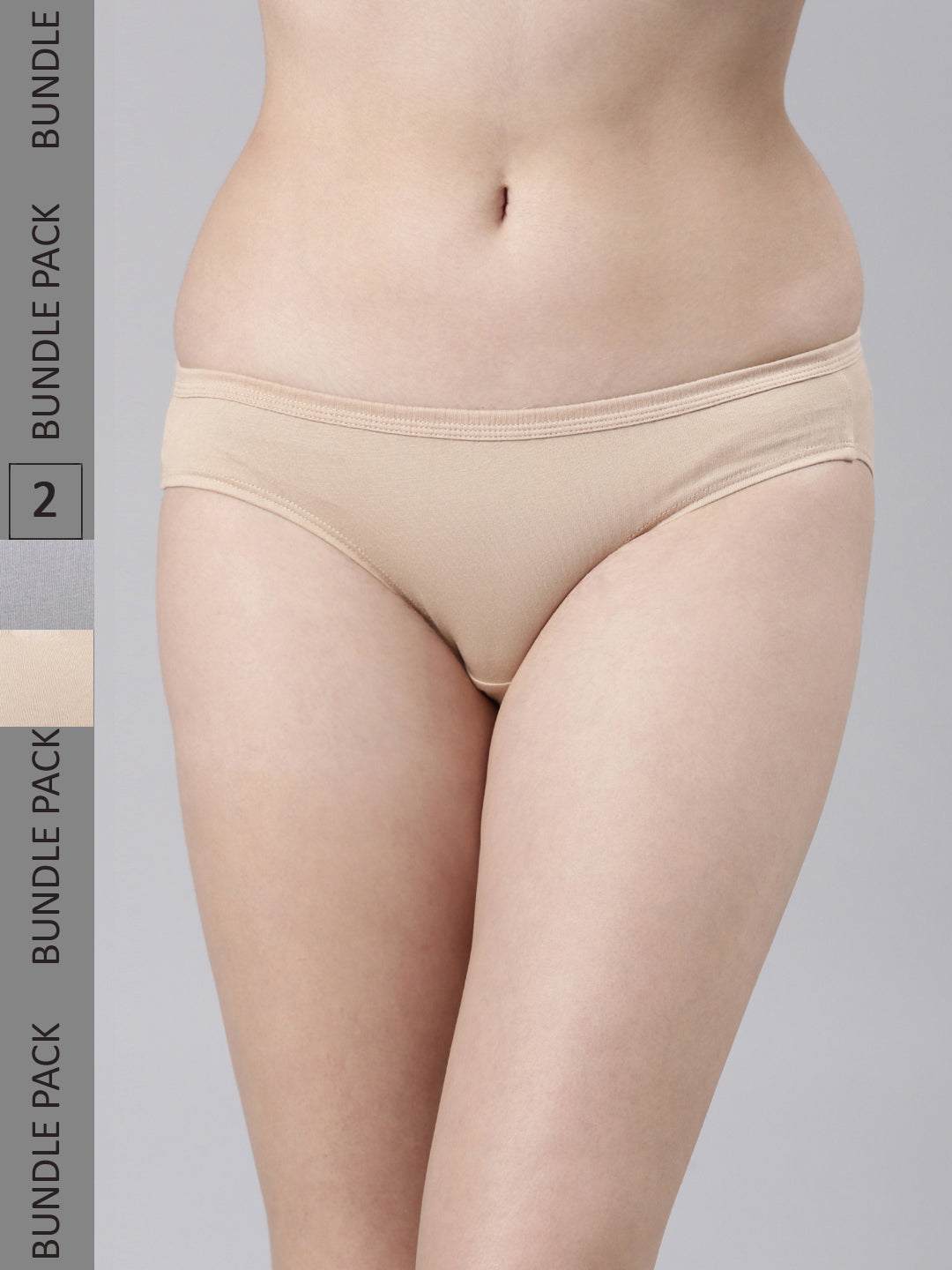 Suburbans LOW-WAIST INNER ELASTIC BIKINI (PACK OF 2)