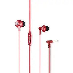 ZEBRONICS Zeb-Buds 10 (red) In Ear Wired Earphones