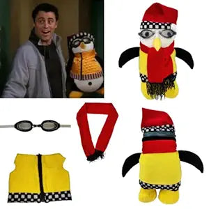 Toy Castle Penguin Toy 15.7" Cute TV Friends Plush Doll Joey's Friend HUGSY Penguin Rachel Stuffed Toy 40 cm