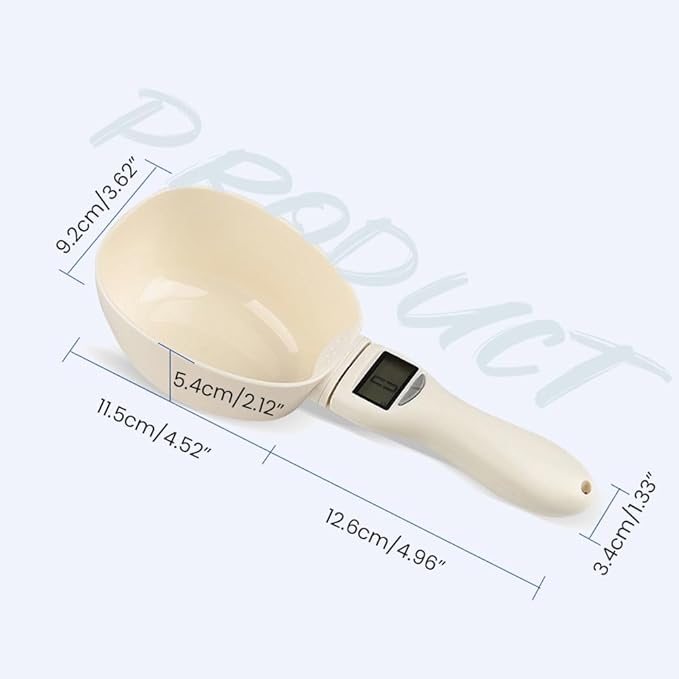 2025 New Digital Measuring Spoon, Food Measuring Scoop Scale 800g / 0.1g High Precision with LCD Screen, Display Electronic Measuring Spoon for Daily Meals and Kitchen Gadgets (2)