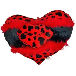 Love Cushion Pillow Heart Shape Romantic Valentine Gift for Husband, Wife, Girlfriend, Boyfriend | Made in India (Heart) (Heart)