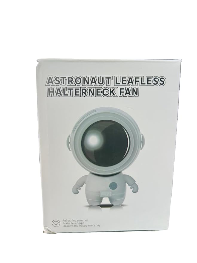 Personal Necklace Fan, USB Rechargeable, Adjustable Lanyard, 3 Wind Speeds, Wearable Hanging Neck Fan, Mini Portable Fan for Kids, Teenagers, Adults