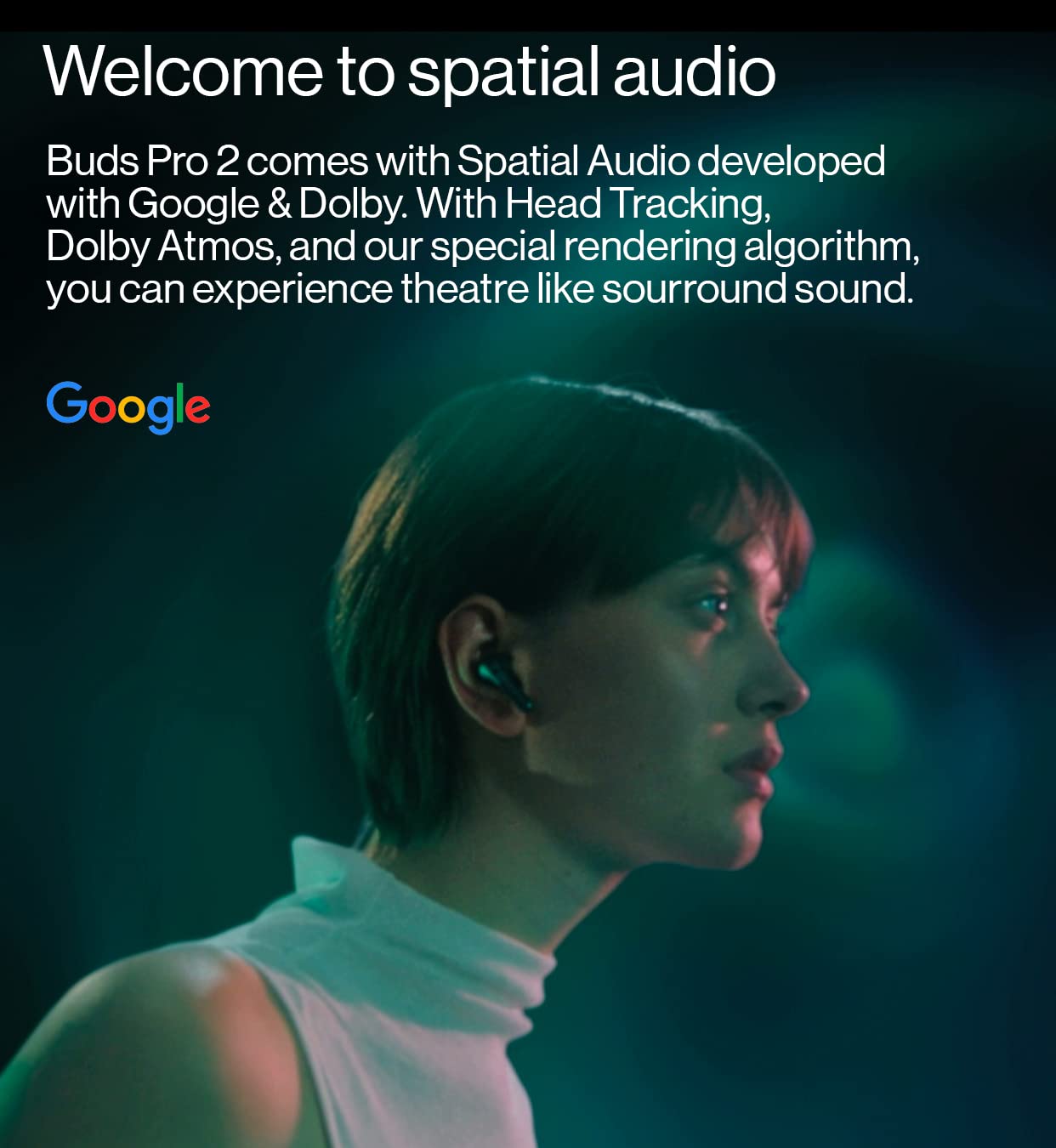 OnePlus Buds Pro 2 Bluetooth TWS in Ear Earbuds, Spatial Audio Dynamic Head Tracking,co-Created with Dynaudio,Upto 48dB ANC Black (Seald Pack)