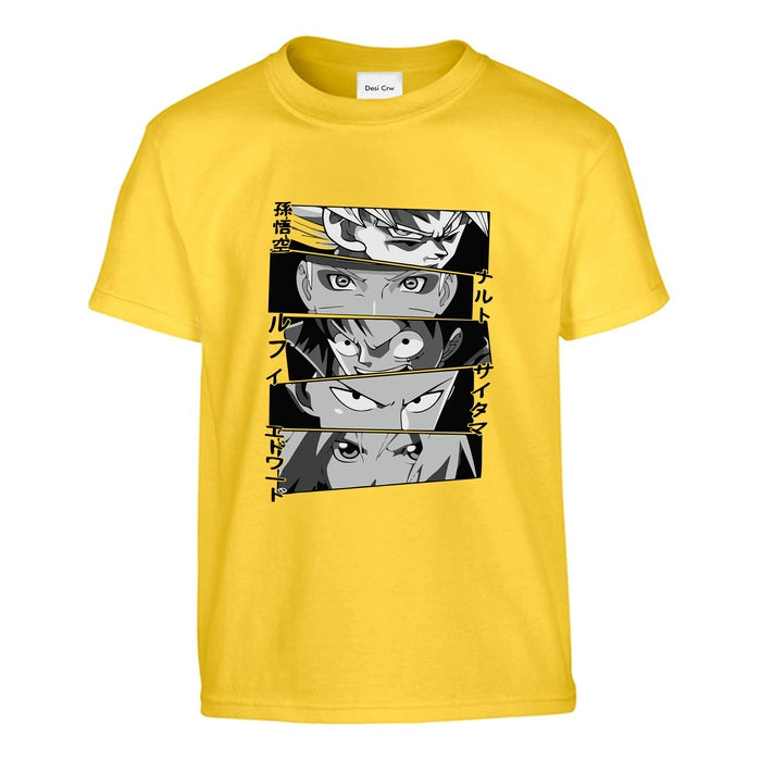 Anime design dark | Premium Cotton T-Shirts