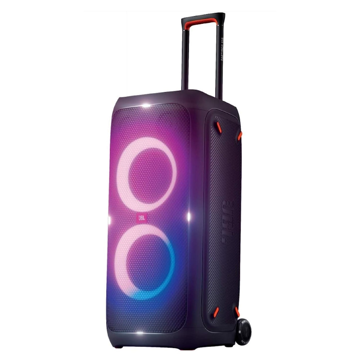 JBL Partybox 310 | Portable Bluetooth Party Speaker | 240W Monstrous Pro Sound | Dynamic Light Show | Backlit Panel | Telescopic Handle & Wheels