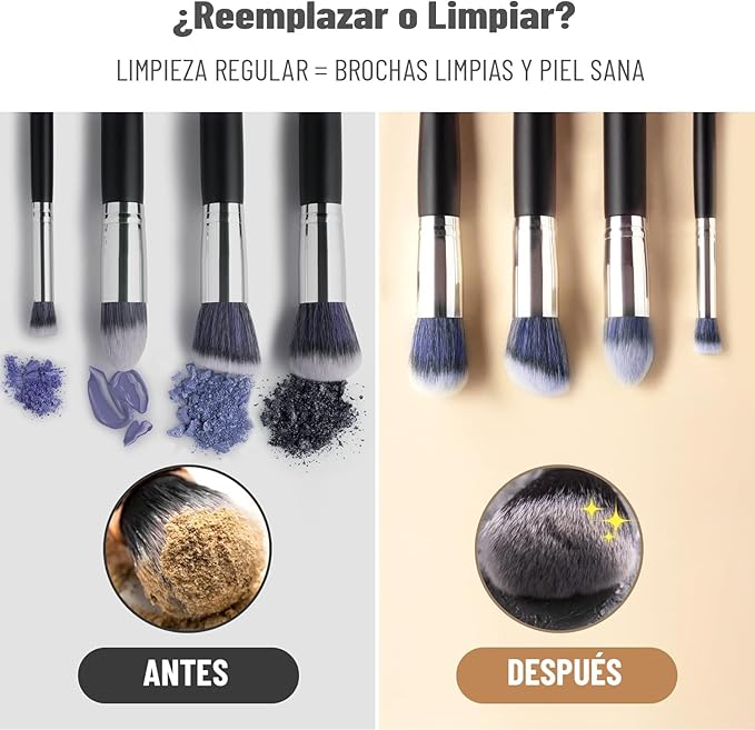 ARCIK USB Makeup Brush Cleaner – Brush Cleaner Makeup Brush Cleaner – Simple and Fast Use – Black