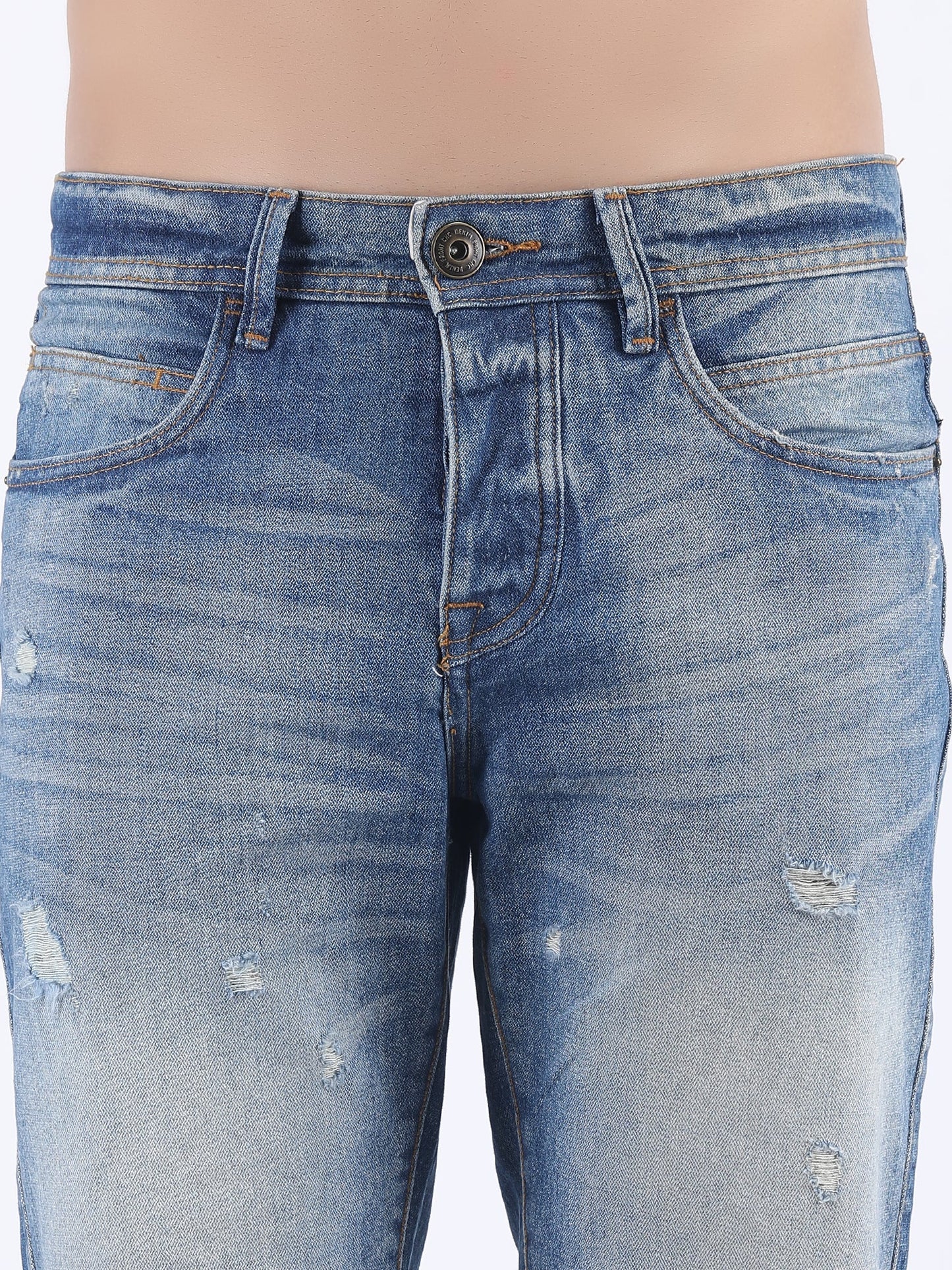 76915 DNR Men's Light Blue Bermuda