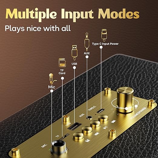 Boult Newly Launched Retroamp Z40 with 40W Bluetooth Speaker