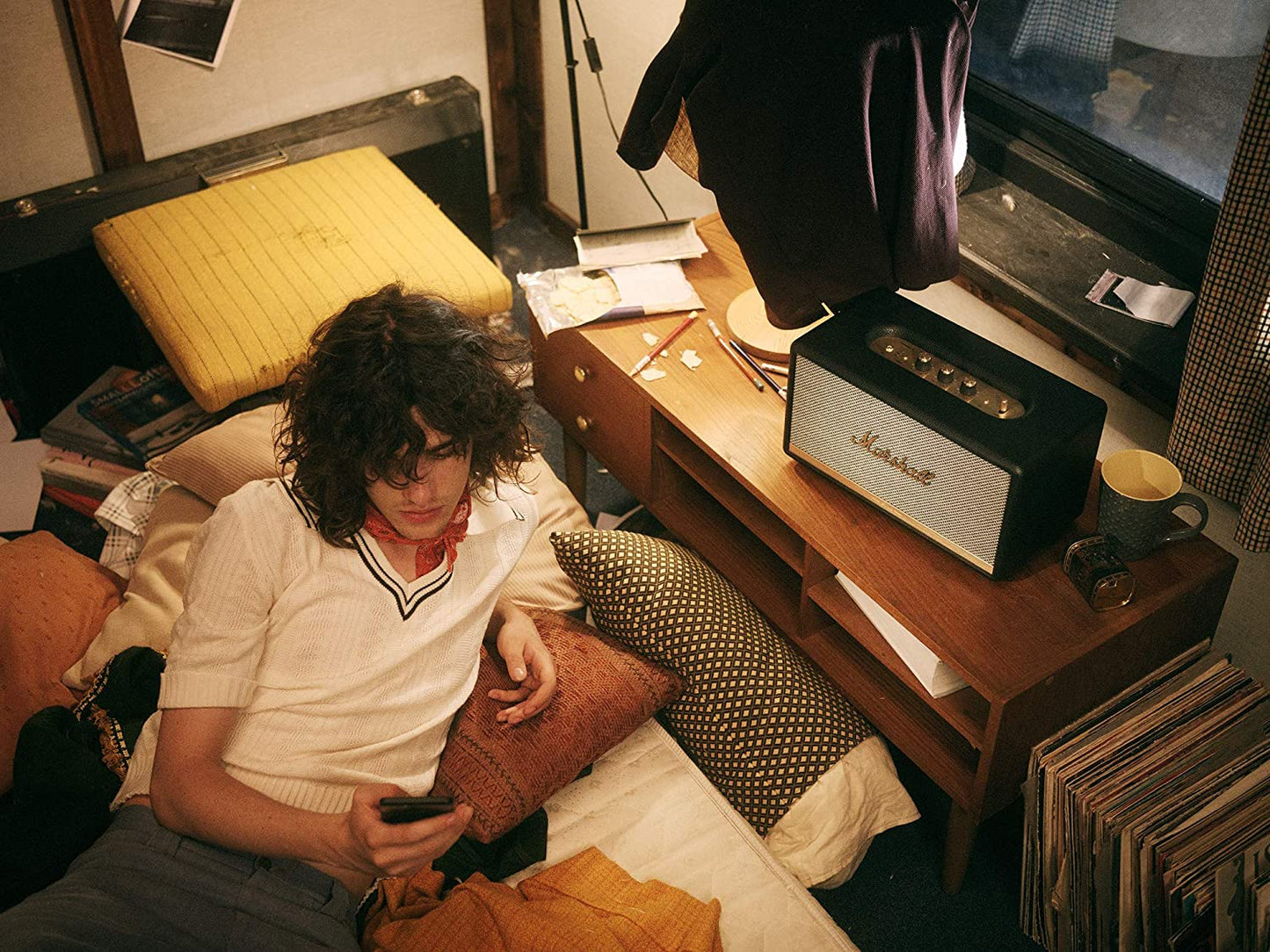 (Open Box) Marshall Stanmore II Wireless Bluetooth Speaker (Black) (1001902)