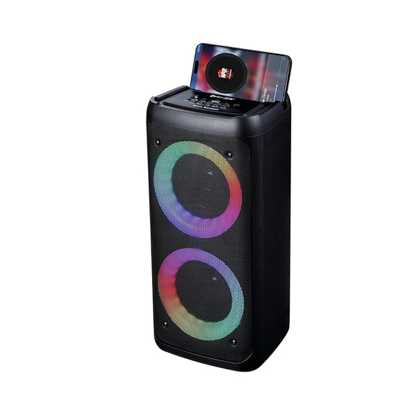 Enter Go Bass Bomber 5W Multi-Media Portable Bluetooth Party Speaker With Wired Mic