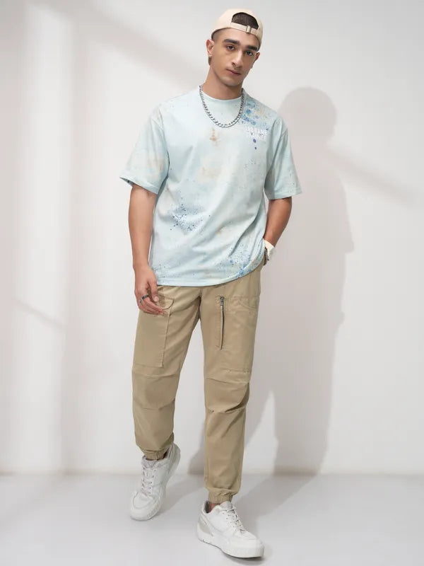 Suburbans  Men Brown Solid Straight Fit Joggers