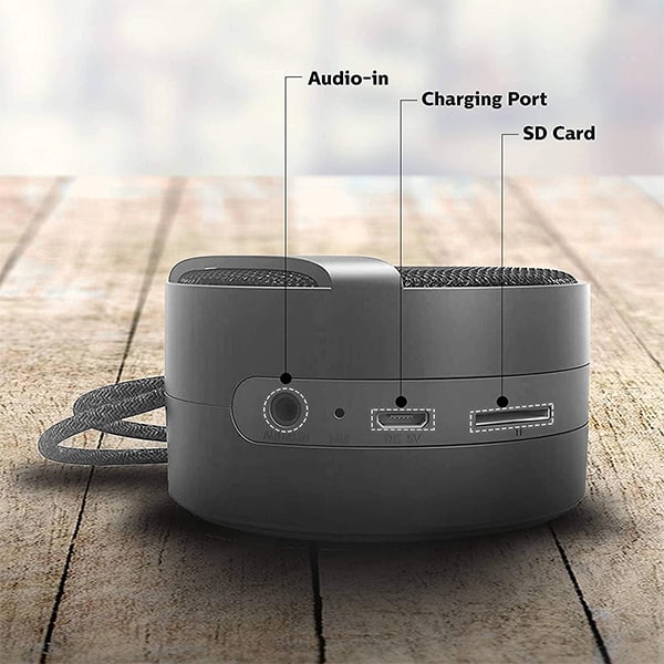 Philips BT40BK/94 Bluetooth Portable Wireless Speaker