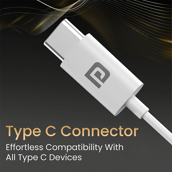 Portronics Conch Theta C in Ear Type C Wired Earphones