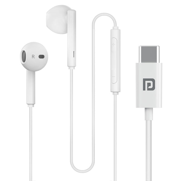Portronics Conch Theta C in Ear Type C Wired Earphones
