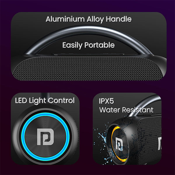 Portronics Radiant 30W Wireless Bluetooth Portable Speaker