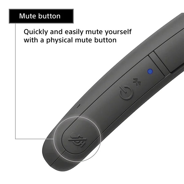 Sony SRS-NB10 Wireless Neckband & Bluetooth Speaker with Built-in mic