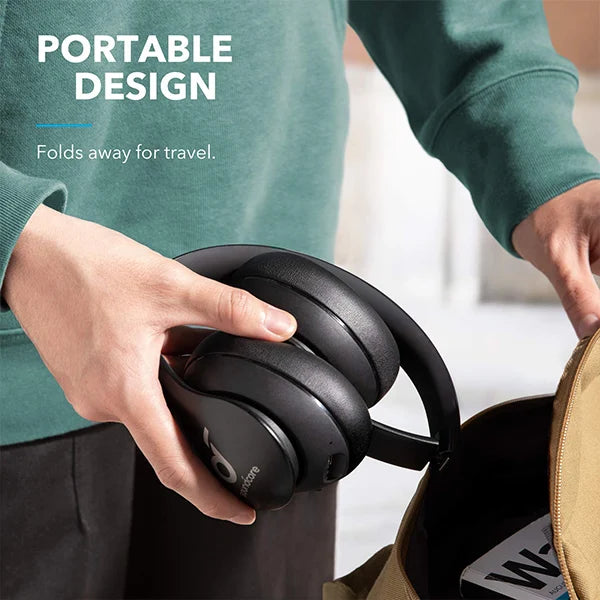 Soundcore By Anker Q10 Bluetooth Wireless On-Ear Foldable Headphones