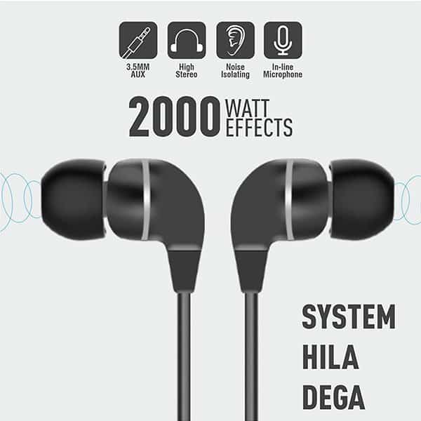 UBON UB-31U in Ear Headphone with Ultra Deep Bass