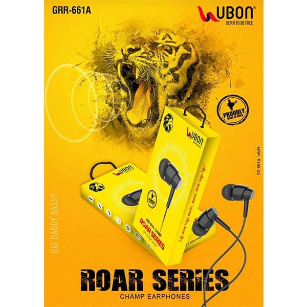 Ubon GRR-661A Roar Series Champ Earphones