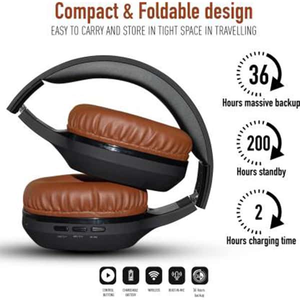 Ubon HP-50 On Ear Bluetooth Headphone Bluetooth Headset