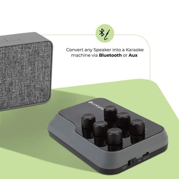 UltraProlink UM1002 Sing Along Karaoke Bluetooth Mixer with Karaoke Microphone