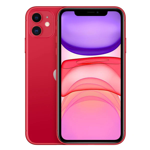 Apple iPhone 11 (128GB) -red and white