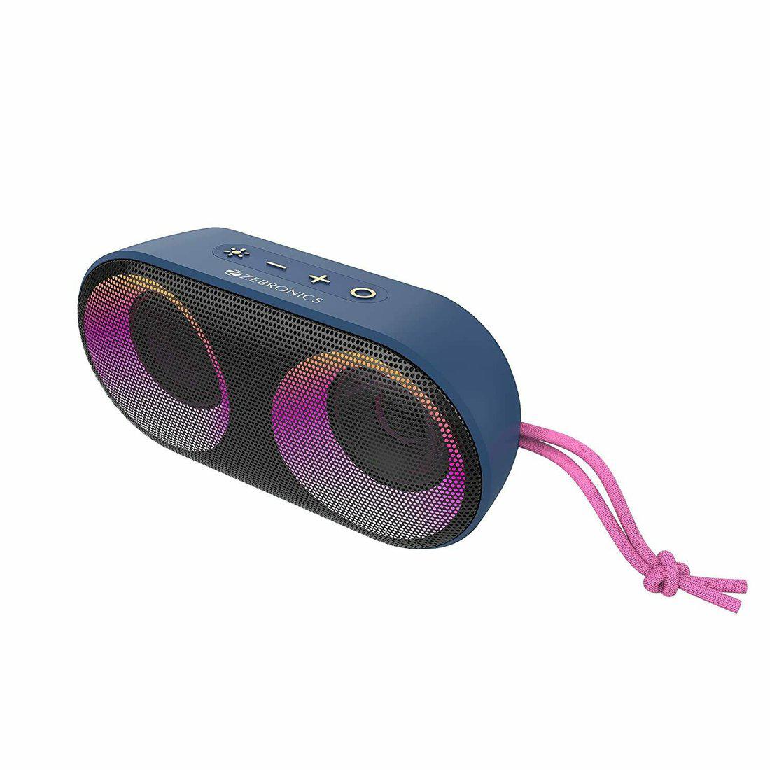 ZEBRONICS Zeb-MUSIC BOMB X MINI (BLUE) -PORTABLE BT SPEAKER