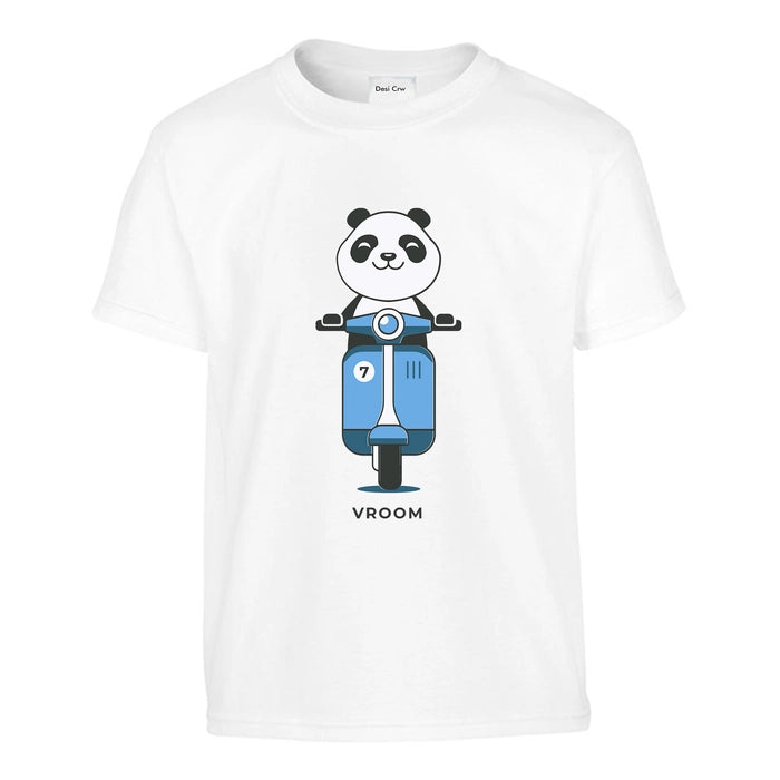 Scooter Panda | Premium Cotton T-Shirts