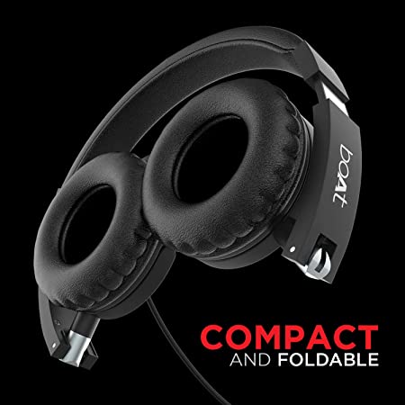 boAt BassHeads 900 On-Ear Wired Headphones
