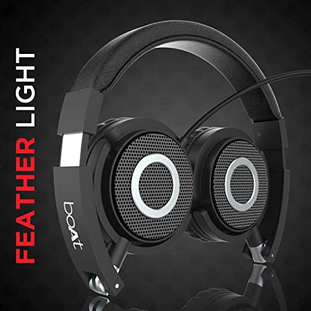 boAt BassHeads 900 On-Ear Wired Headphones