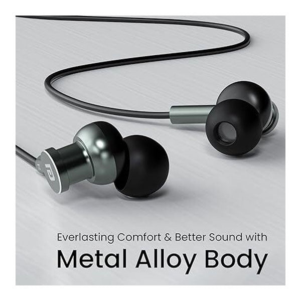 Portronics Conch Tune C in Ear Type C Wired Earphones with Mic