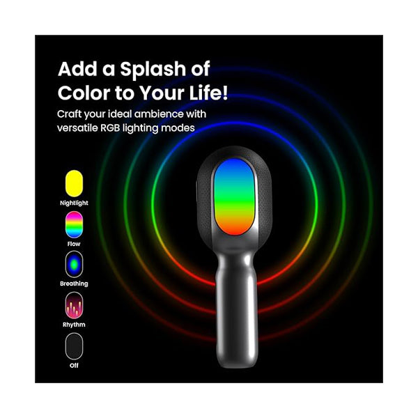 Portronics Dash 2 Wireless Bluetooth Karaoke Mic with 10W Speaker