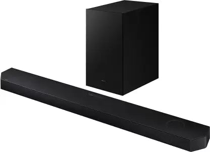 SAMSUNG HW-Q700C/XL Wireless Dolby Atmos Wi-fi, Q-Symphony Built-in Alexa 320 W Bluetooth Soundbar (Black, 3.1.2 Channel)