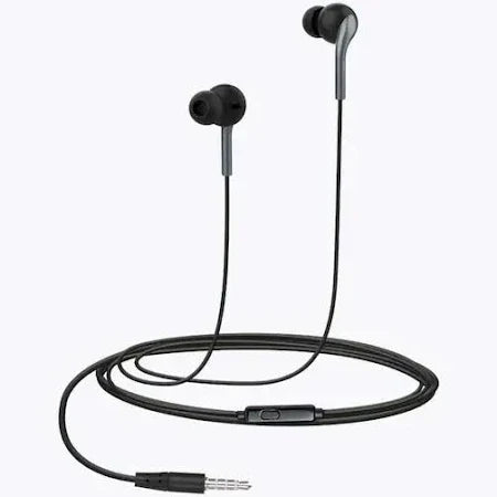 ZEBRONICS Zeb-BRO PLUS Wired Earphone (Black)