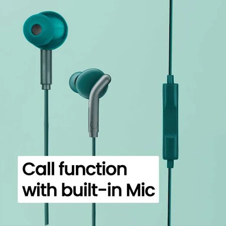 ZEBRONICS Zeb-BRO PRO in Ear Wired Stereo Earphones green