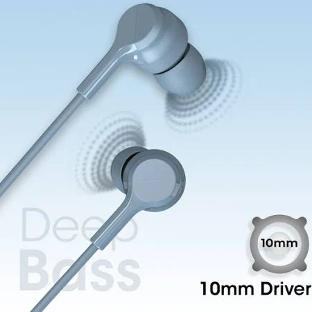 ZEBRONICS Zeb-BRO PRO in Ear Wired Stereo Earphones blue