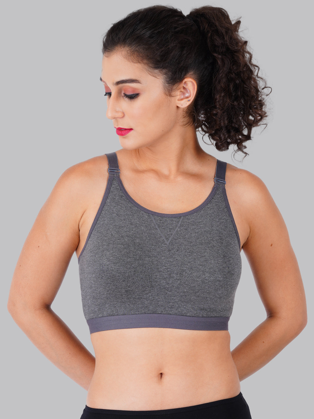 SPORTS BRA WITH STRAP
