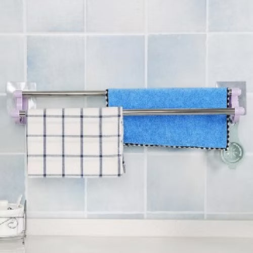 2 Rod Towel Hanger
