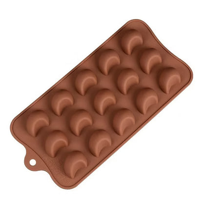 Silicone Moon Chocolate Mould